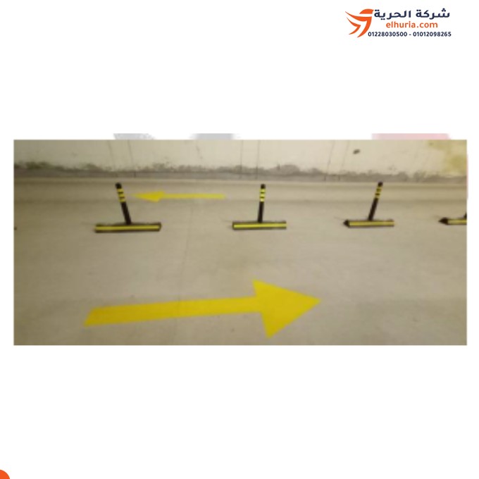 A road divider made of reinforced rubber - the ideal solution for regulating traffic and protecting roads